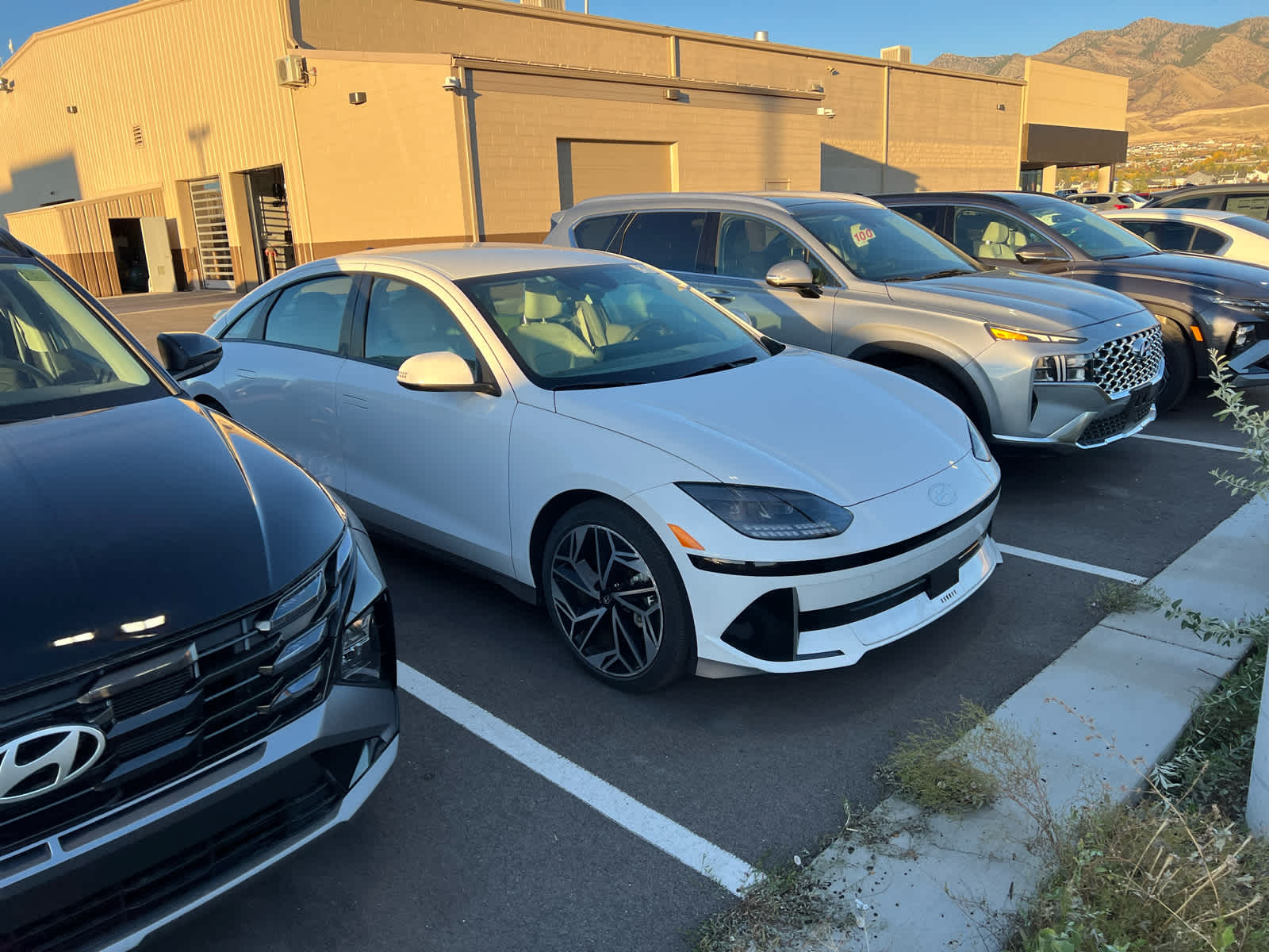 Used 2023 Hyundai IONIQ 6 SEL with VIN KMHM34AC6PA022450 for sale in Logan, UT