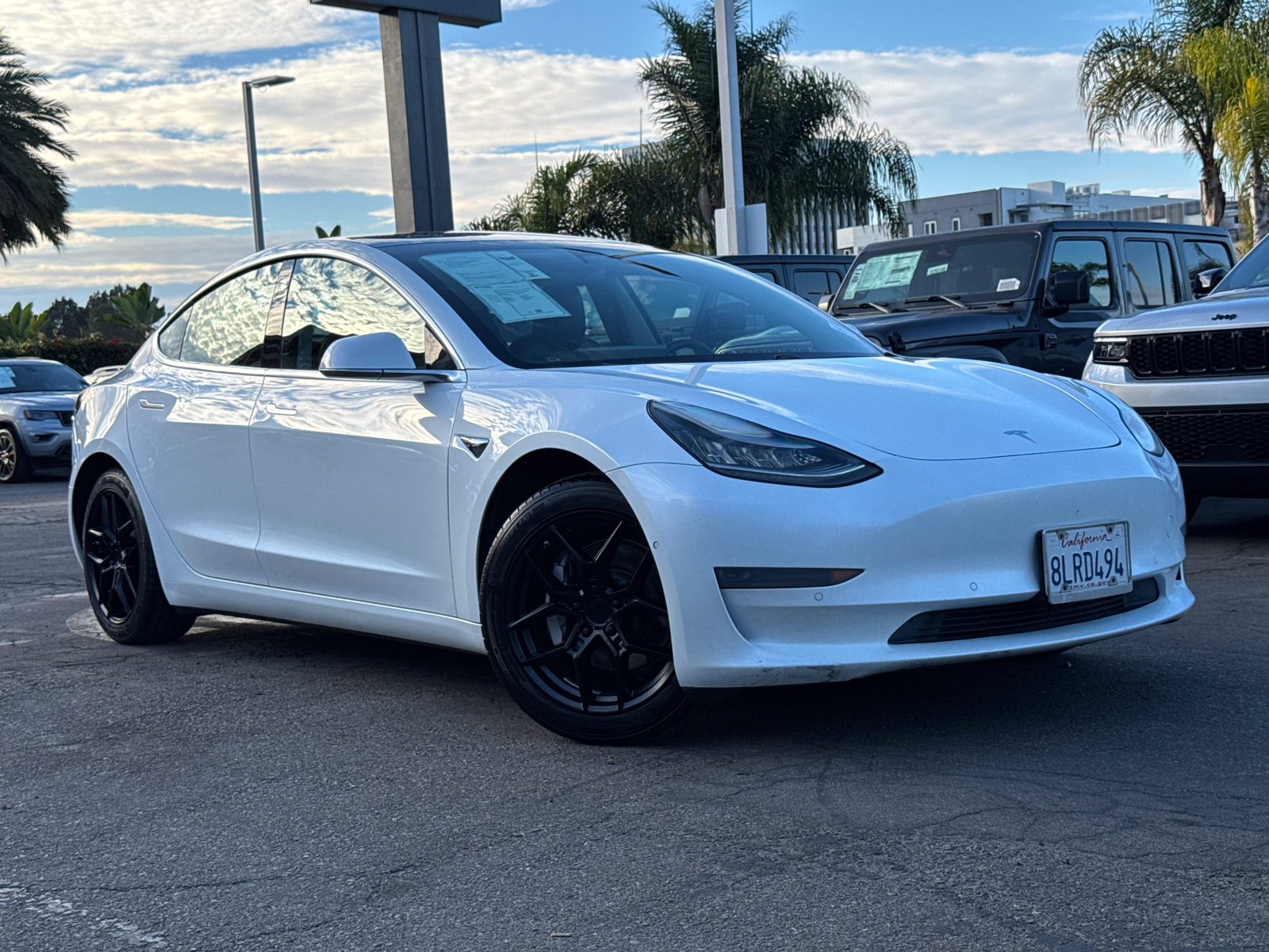 Used 2019 Tesla Model 3 Base with VIN 5YJ3E1EA3KF466869 for sale in San Diego, CA