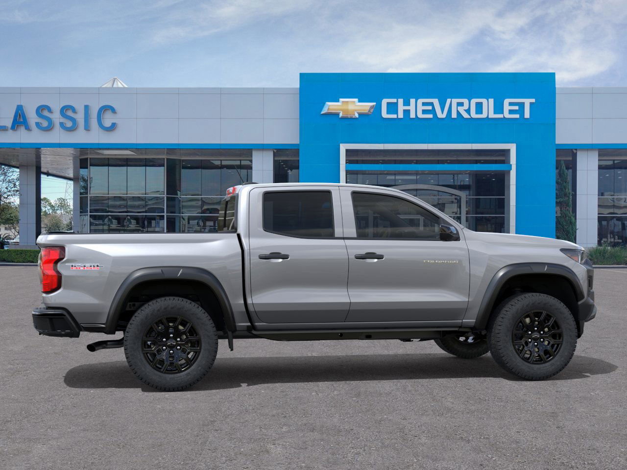 2026 Chevrolet Colorado Trail Boss Gray at Classic Elite Chevrolet Sugar Land