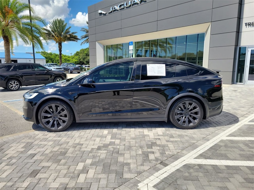 Used 2022 Tesla Model X Plaid with VIN 7SAXCBE62NF333682 for sale in Fort Pierce, FL