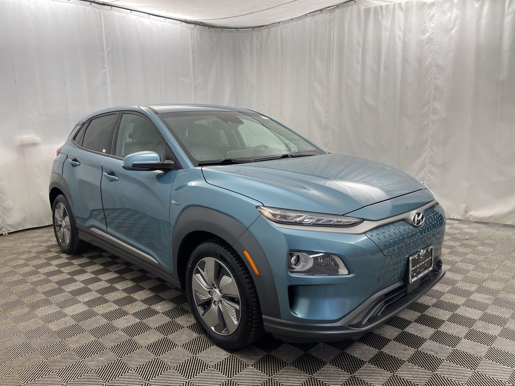Used 2019 Hyundai Kona EV Ultimate with VIN KM8K53AG0KU022658 for sale in Countryside, IL