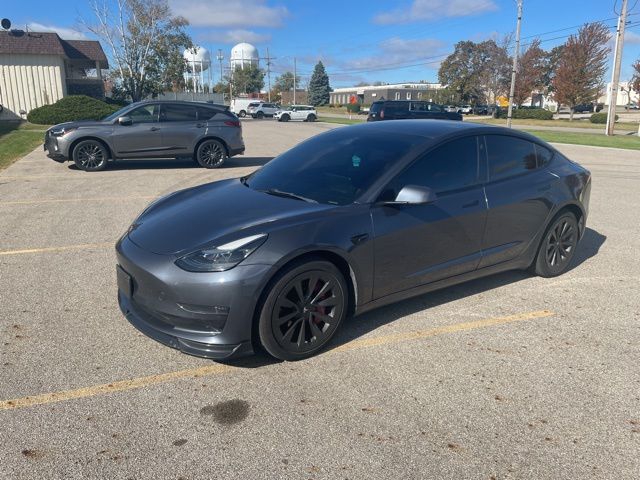 Used 2022 Tesla Model 3 Base with VIN 5YJ3E1EA8NF190810 for sale in Peoria, IL