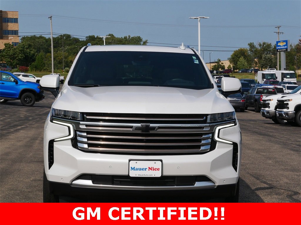 Certified 2023 Chevrolet Tahoe High Country with VIN 1GNSKTKL4PR281793 for sale in Inver Grove Heights, Minnesota