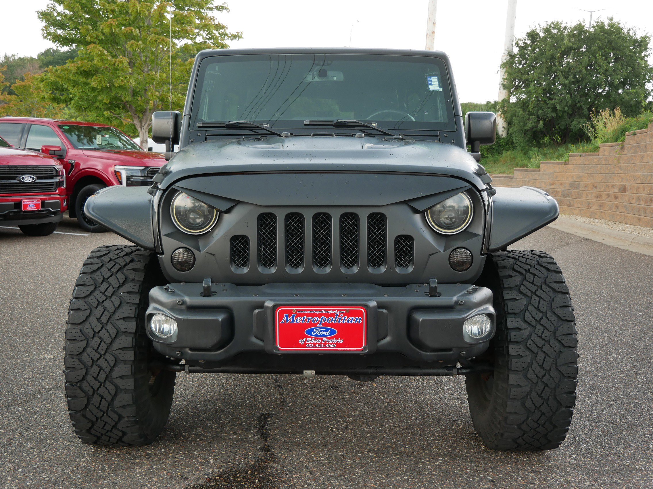 Used 2016 Jeep Wrangler Unlimited Rubicon Hard Rock with VIN 1C4BJWFG7GL114910 for sale in Eden Prairie, Minnesota