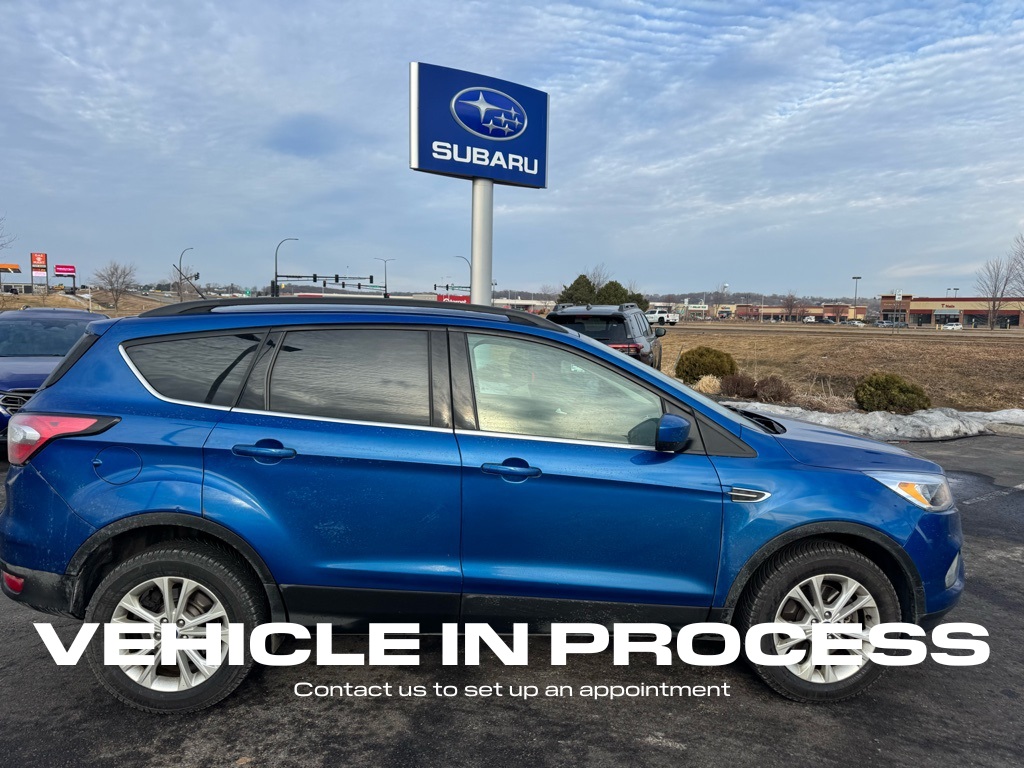 Used 2018 Ford Escape SE with VIN 1FMCU9GD8JUA91796 for sale in Rochester, Minnesota