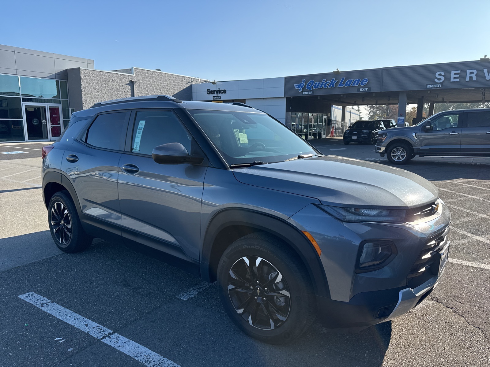 Used 2022 Chevrolet Trailblazer LT with VIN KL79MPSL6NB085981 for sale in Livermore, CA