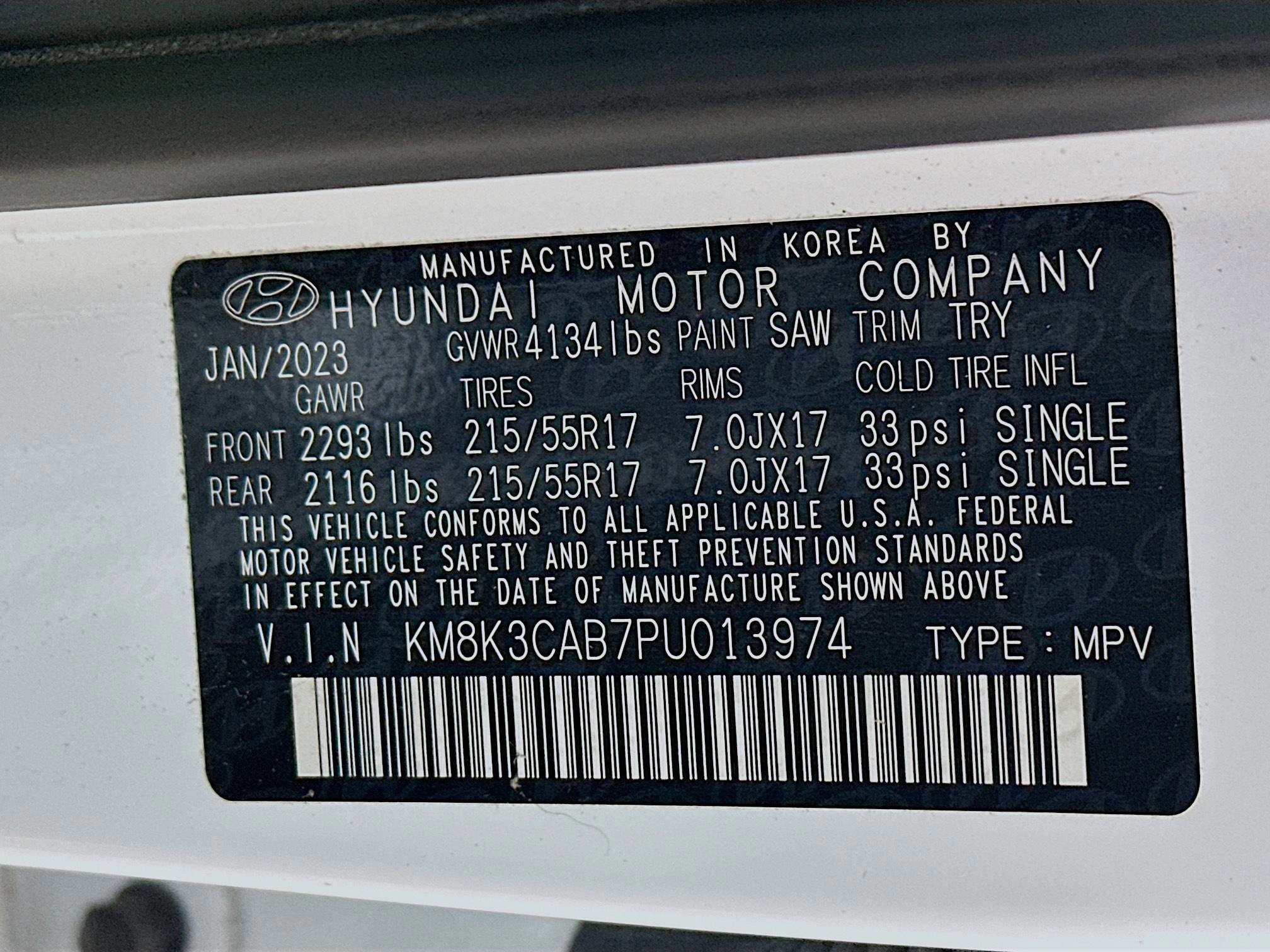 2023 Hyundai Kona SEL N Line photo 28