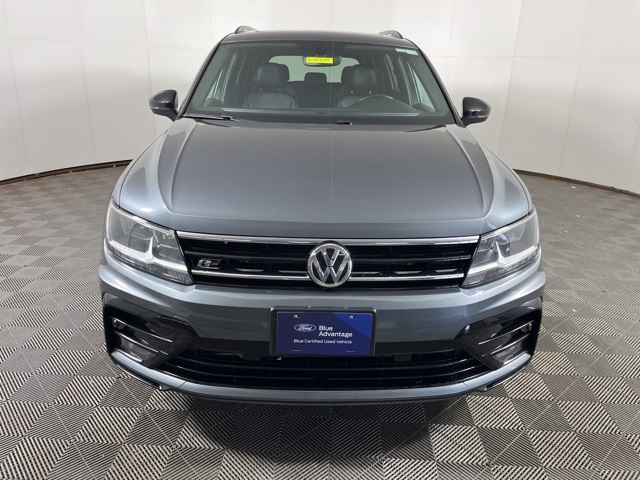 Certified 2021 Volkswagen Tiguan SE R-LINE BLACK with VIN 3VV2B7AX3MM058650 for sale in Apple Valley, Minnesota