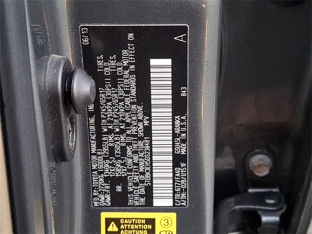 2013 Toyota Highlander Base Plus photo 28