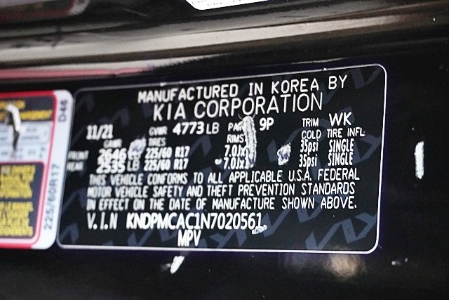 Used 2022 Black Kia LX image 30