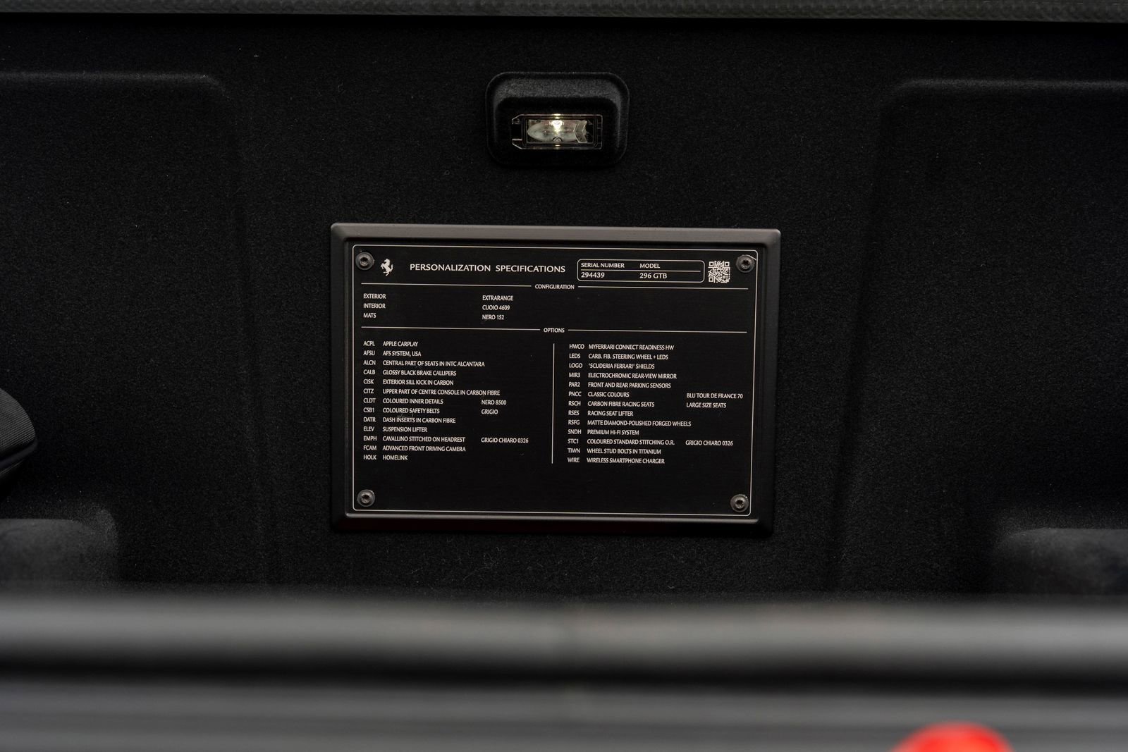 2023 Ferrari 296 GTB Base photo 23