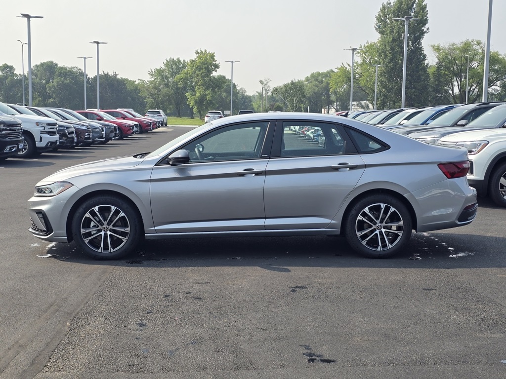 Certified 2025 Volkswagen Jetta Sport with VIN 3VWBX7BU5SM018830 for sale in St. Cloud, Minnesota