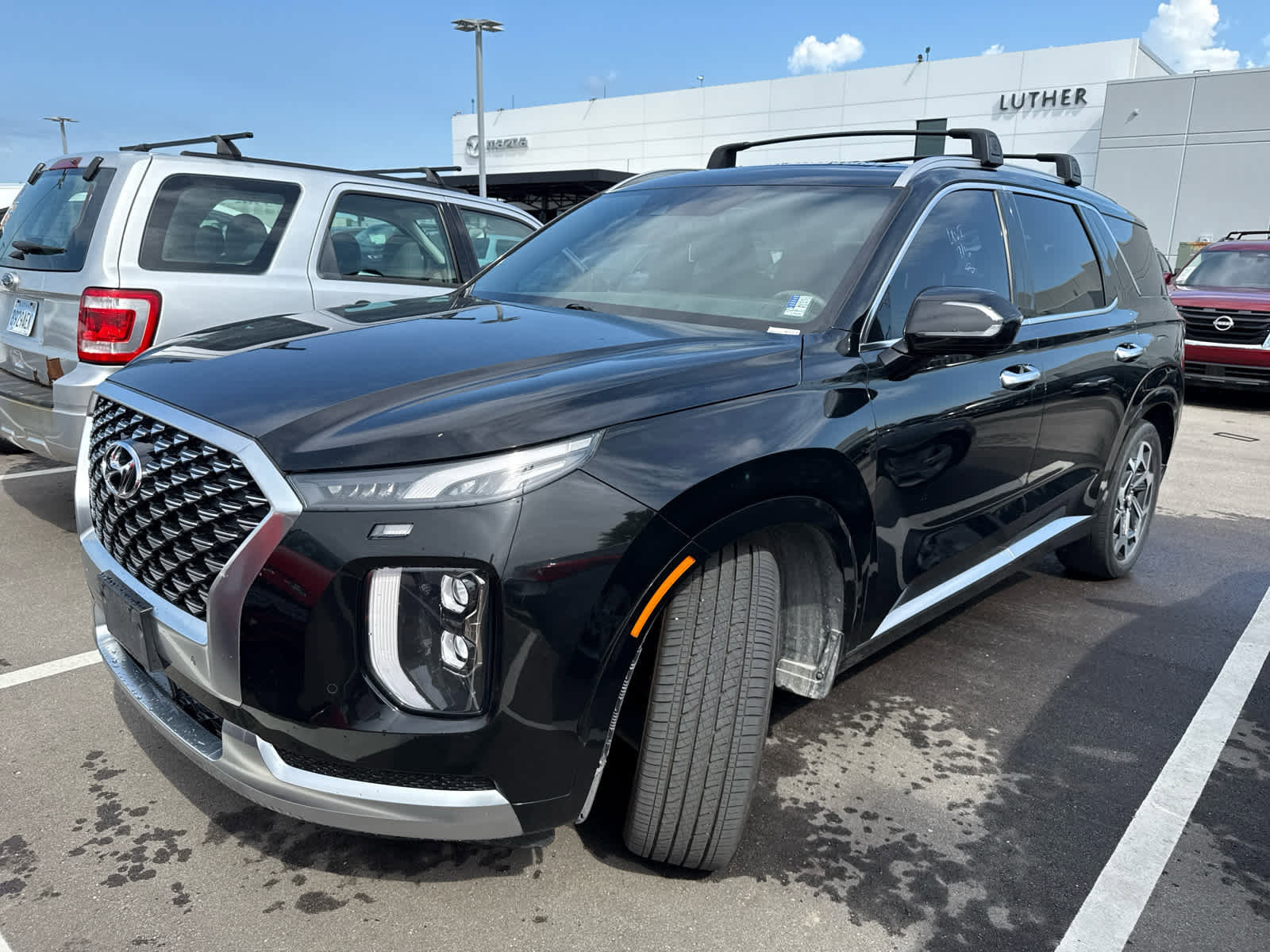 Used 2021 Hyundai Palisade Calligraphy with VIN KM8R7DHE9MU332555 for sale in Kansas City