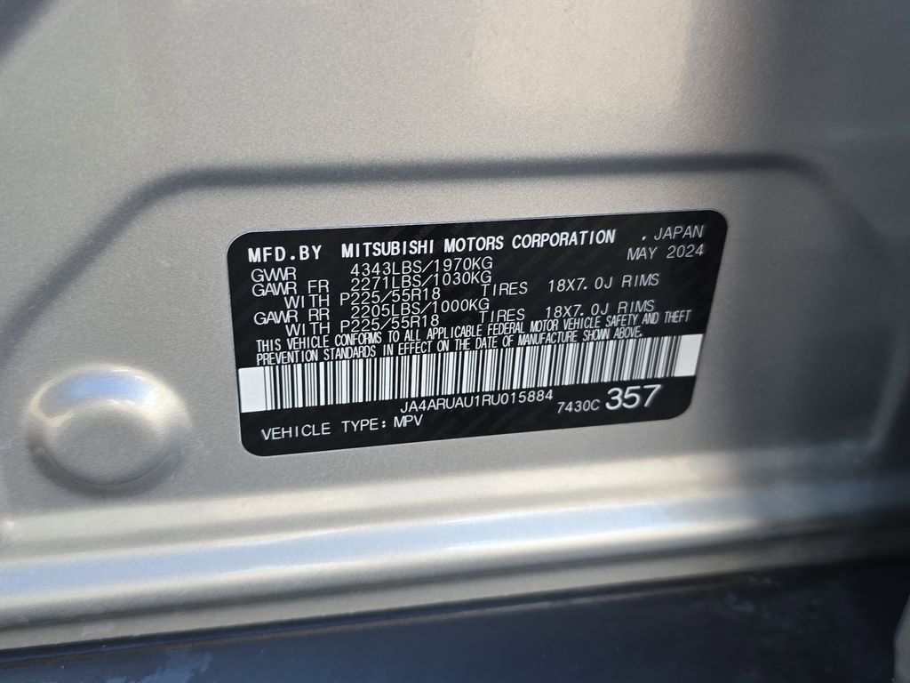 2024 Mitsubishi Outlander Sport ES LE SE photo 33