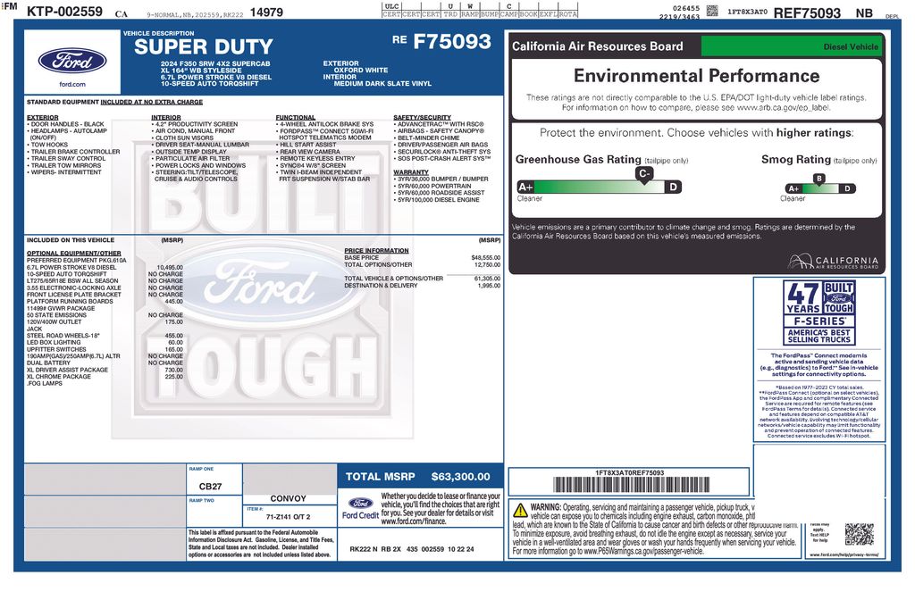 2024 Ford F-350 Super Duty XL