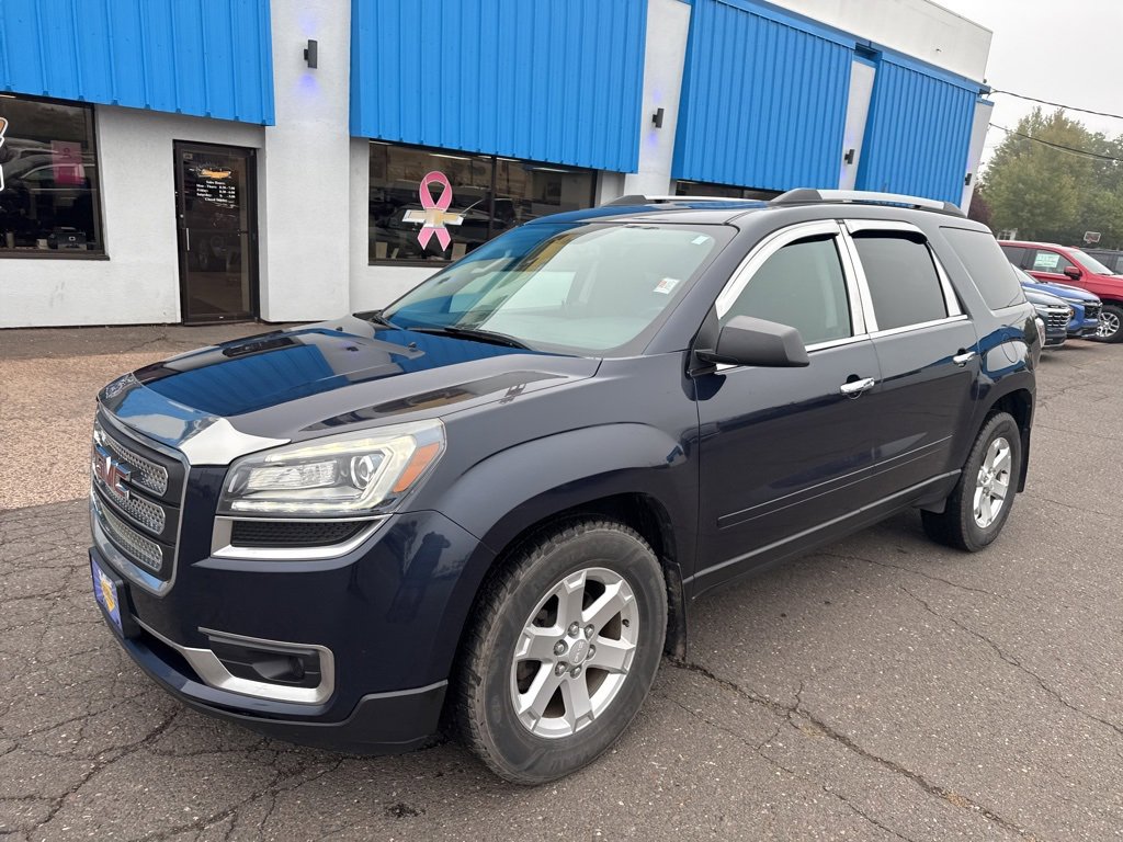Used 2015 GMC Acadia SLE2 with VIN 1GKKVPKD6FJ375062 for sale in Superior, WI