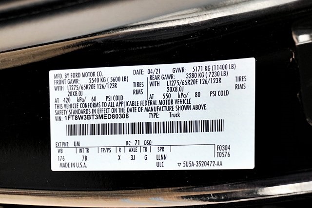 Used 2021 Black Ford Platinum image 38