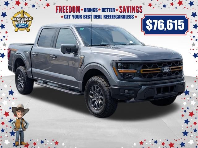New 2025 Carbonized Gray Metallic Ford Tremor image 1