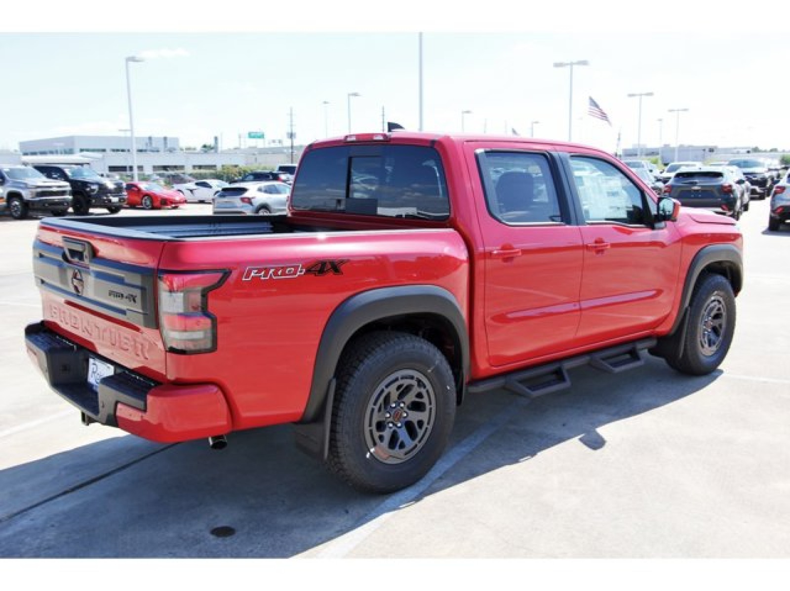 2026 Nissan Frontier Crew Cab PRO-4X® Red at Robbins Nissan