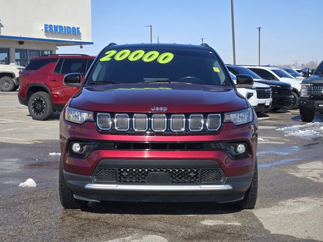 Used 2022 Jeep Compass Limited with VIN 3C4NJDCB0NT113514 for sale in Guthrie, OK