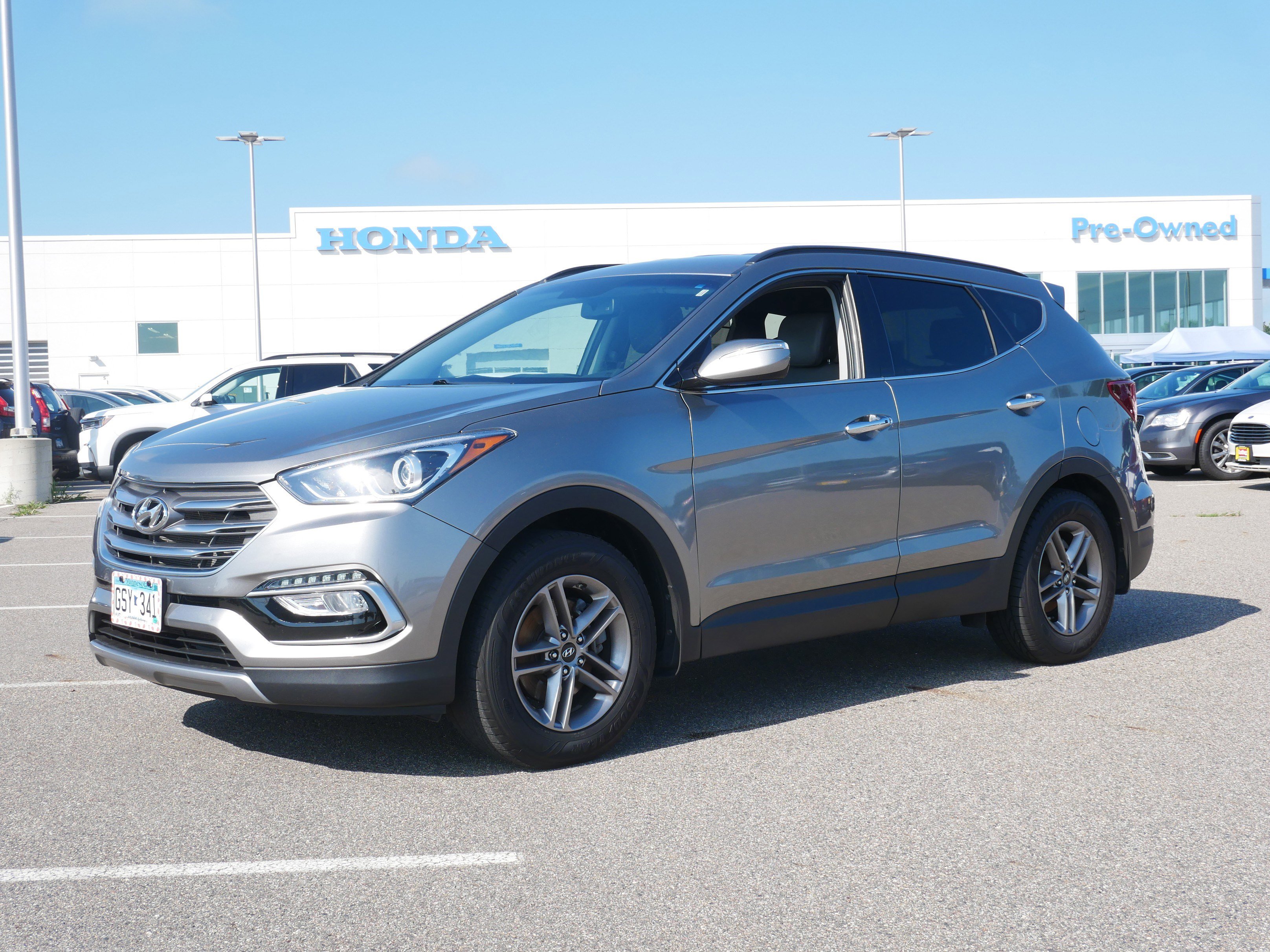 Used 2017 Hyundai Santa Fe Sport with VIN 5NMZU3LB5HH000534 for sale in Waite Park, Minnesota