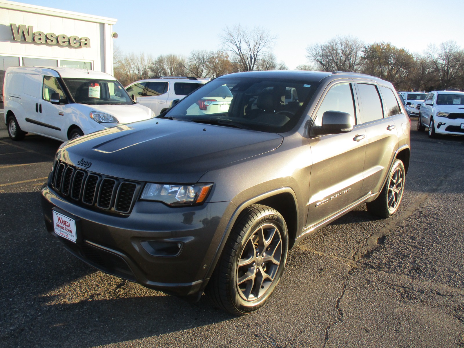 Used 2021 Jeep Grand Cherokee 80th Edition with VIN 1C4RJFBG1MC612875 for sale in Waseca, Minnesota