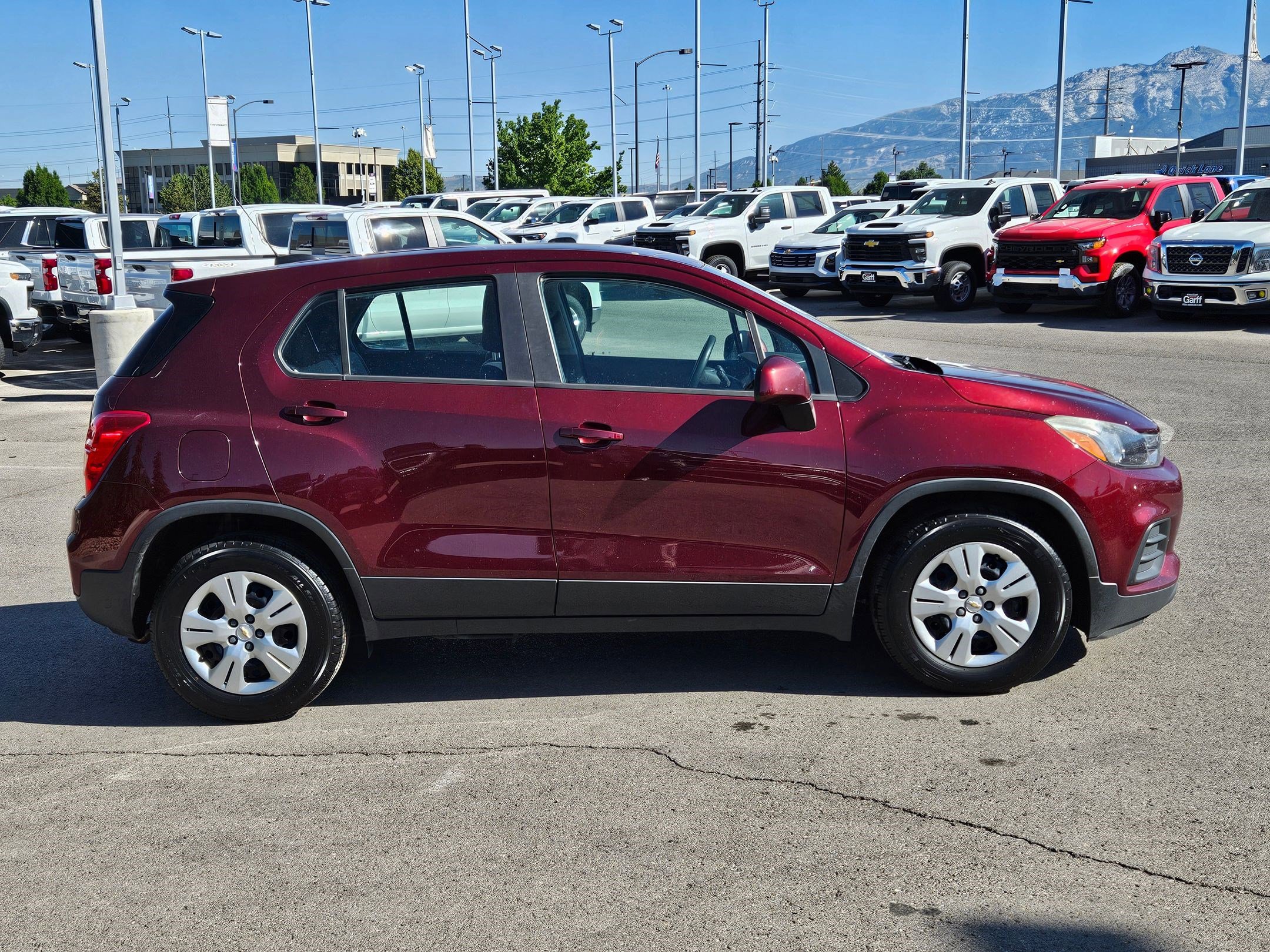 Used 2017 Chevrolet Trax LS with VIN 3GNCJKSBXHL157240 for sale in American Fork, UT