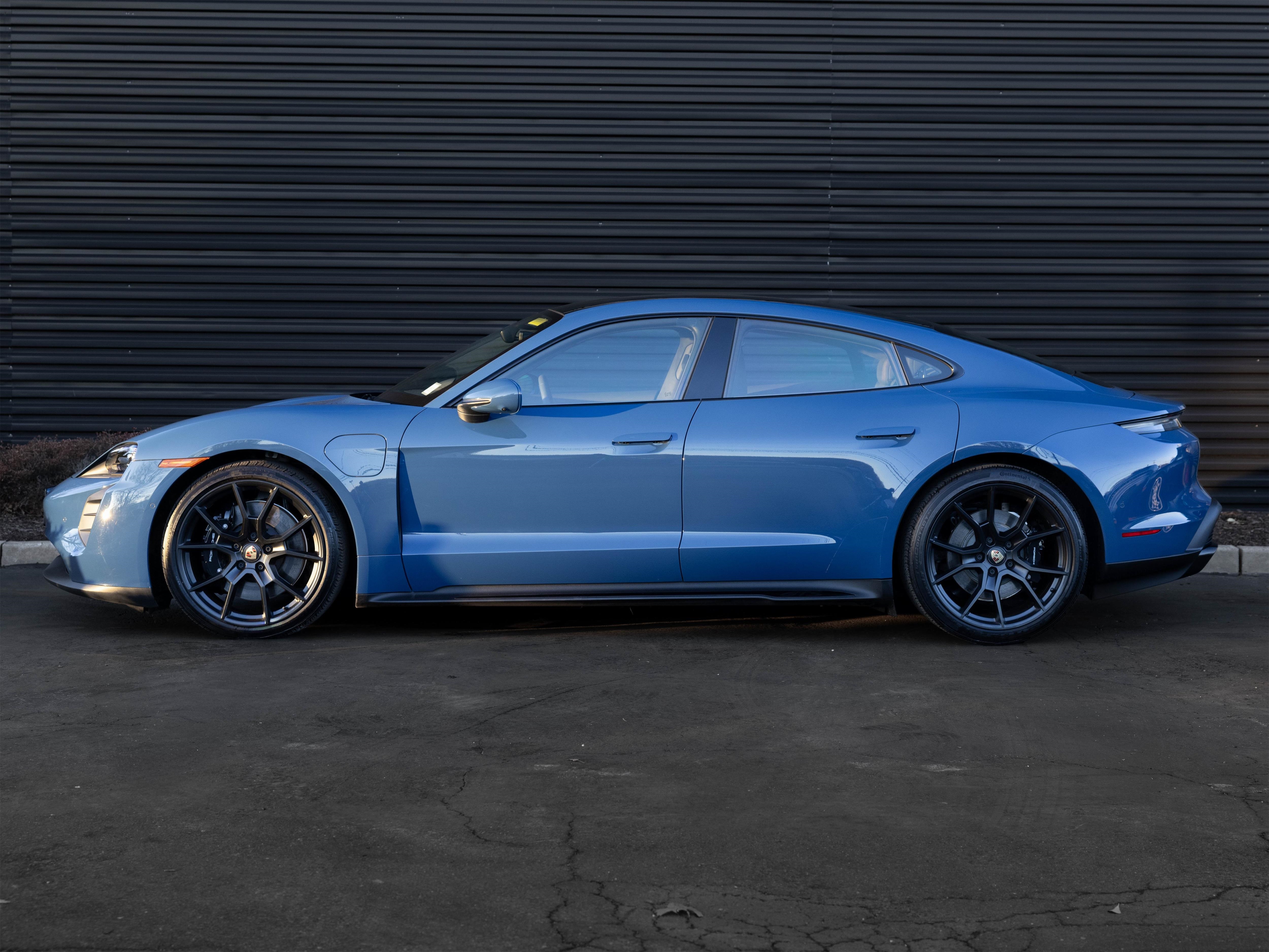 Certified 2024 Porsche Taycan GTS with VIN WP0AD2Y19RSA47792 for sale in Huntington Station, NY