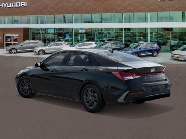 2025 Hyundai Elantra Hybrid Blue photo 4