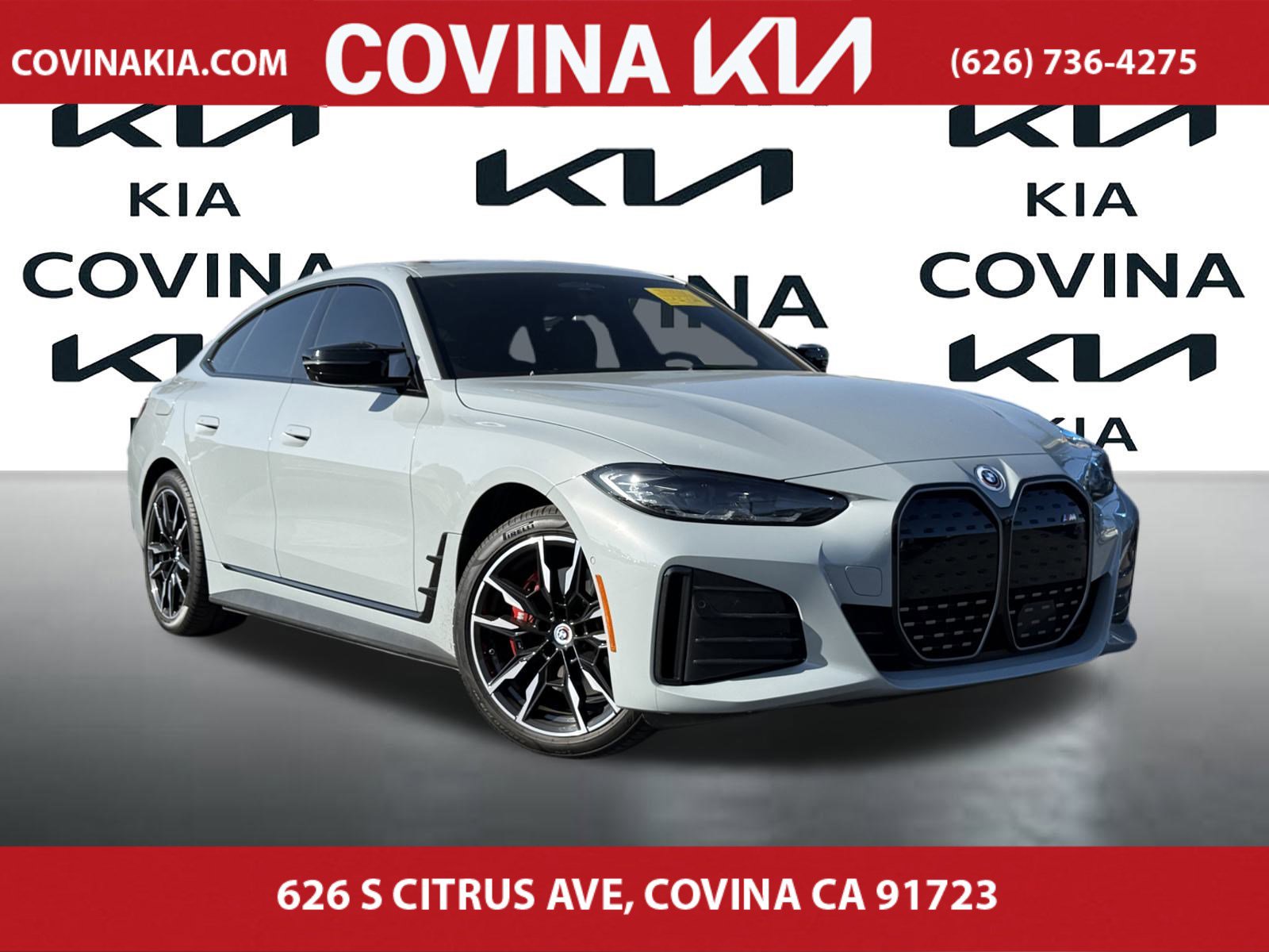 Used 2023 BMW i4 Base with VIN WBY33AW04PFP06086 for sale in Covina, CA