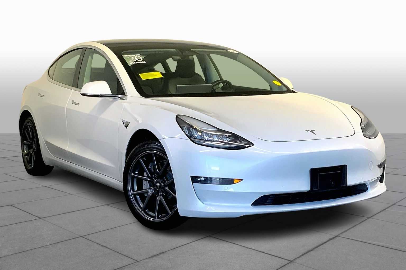 Used 2020 Tesla Model 3 Base with VIN 5YJ3E1EB3LF784162 for sale in Westwood, MA