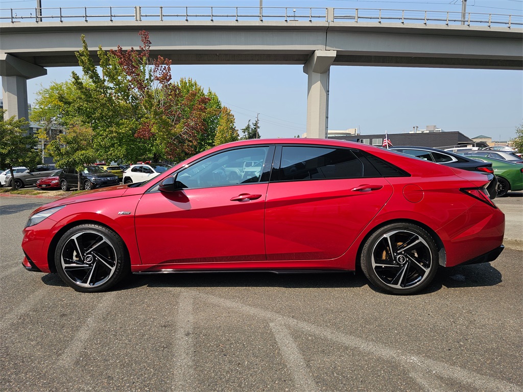 2021 Hyundai Elantra N Line photo 4