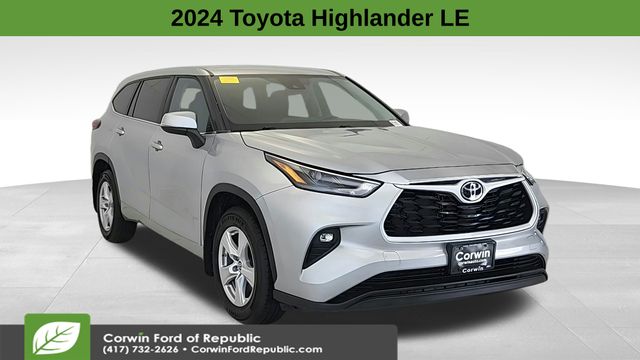 2024 Toyota Highlander LE's photo