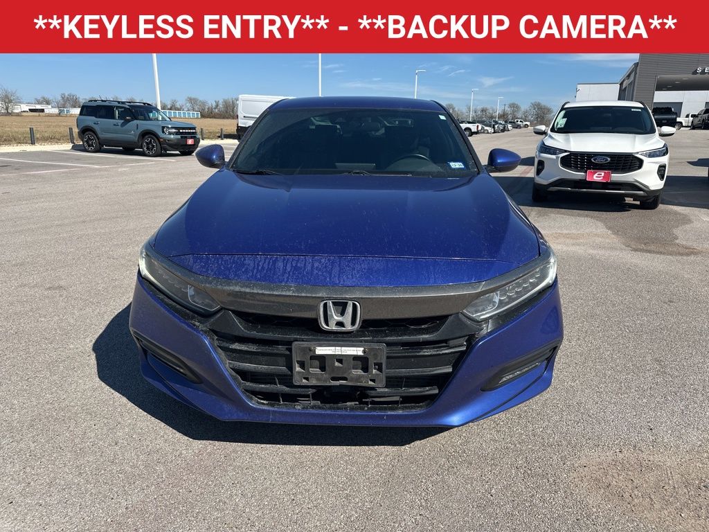 Used 2018 Honda Accord Sport with VIN 1HGCV1F33JA007754 for sale in Navasota, TX