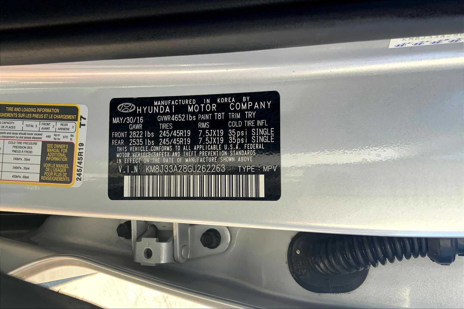 2016 Hyundai Tucson Limited photo 28