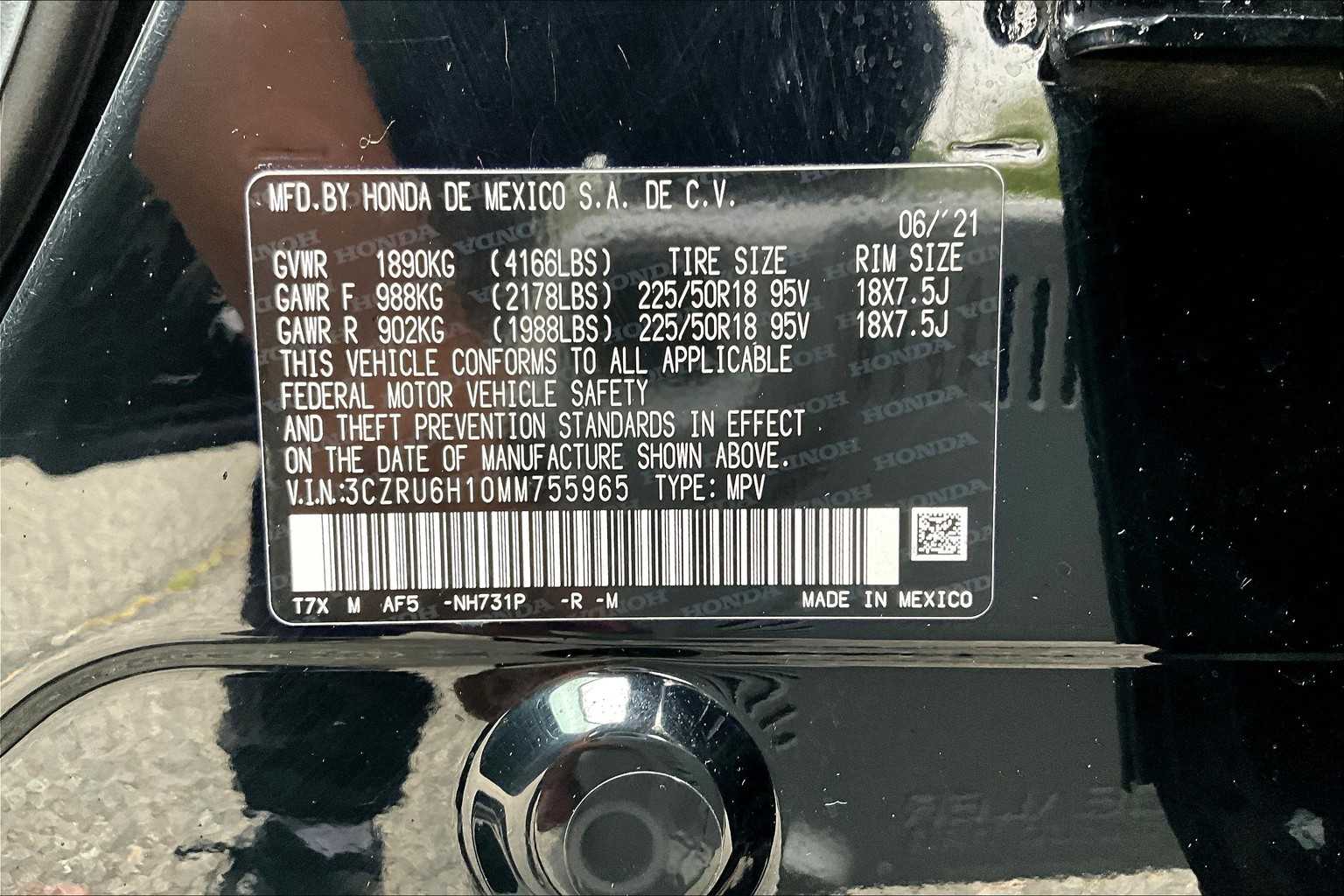 2021 Honda HR-V Sport photo 33