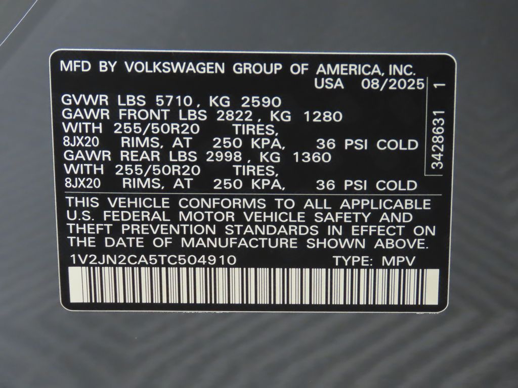 2026 Volkswagen Atlas SE Technology photo 32