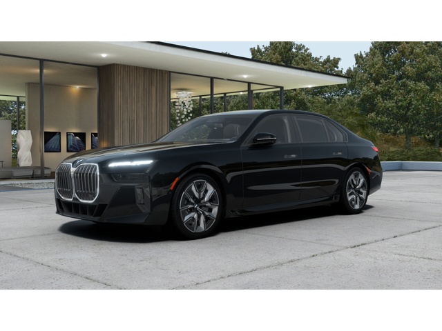 New 2025 Black Sapphire Metallic BMW 760i xDrive image 1