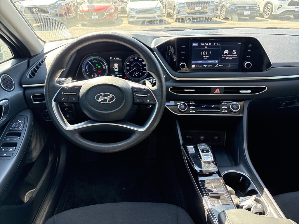 2023 Hyundai Sonata Hybrid Blue photo 4