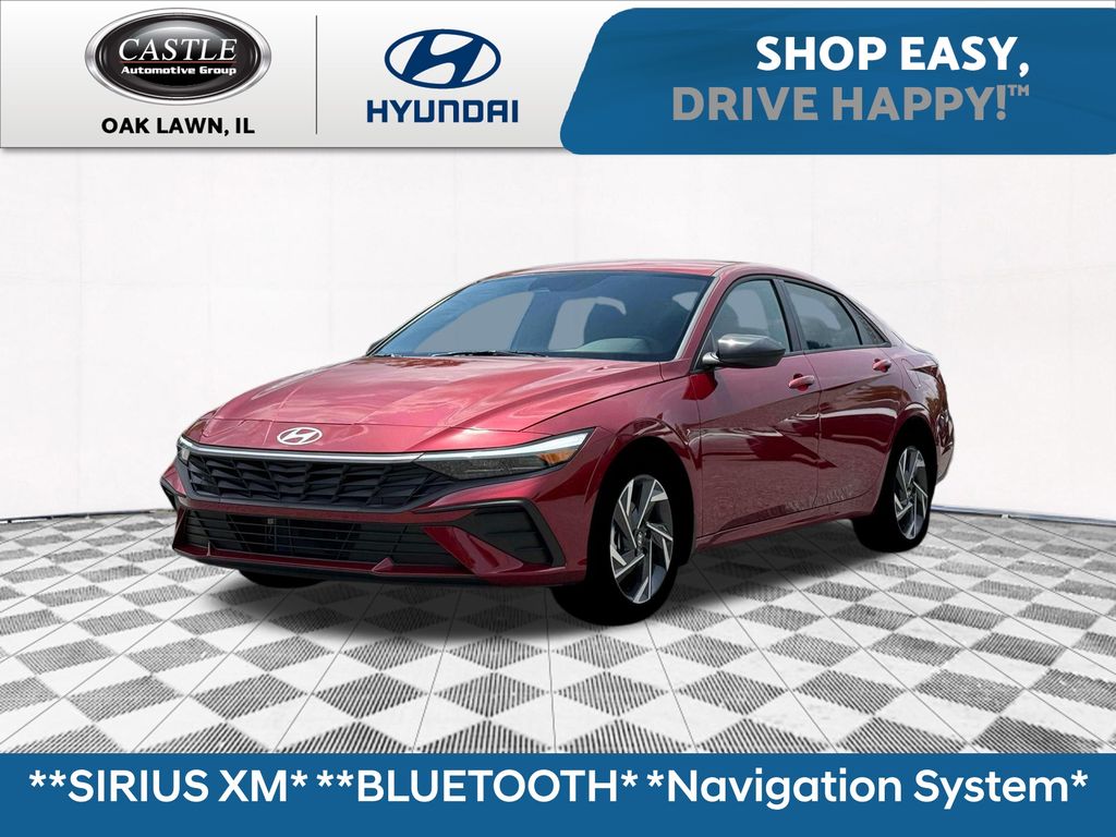 2025 Hyundai Elantra Blue