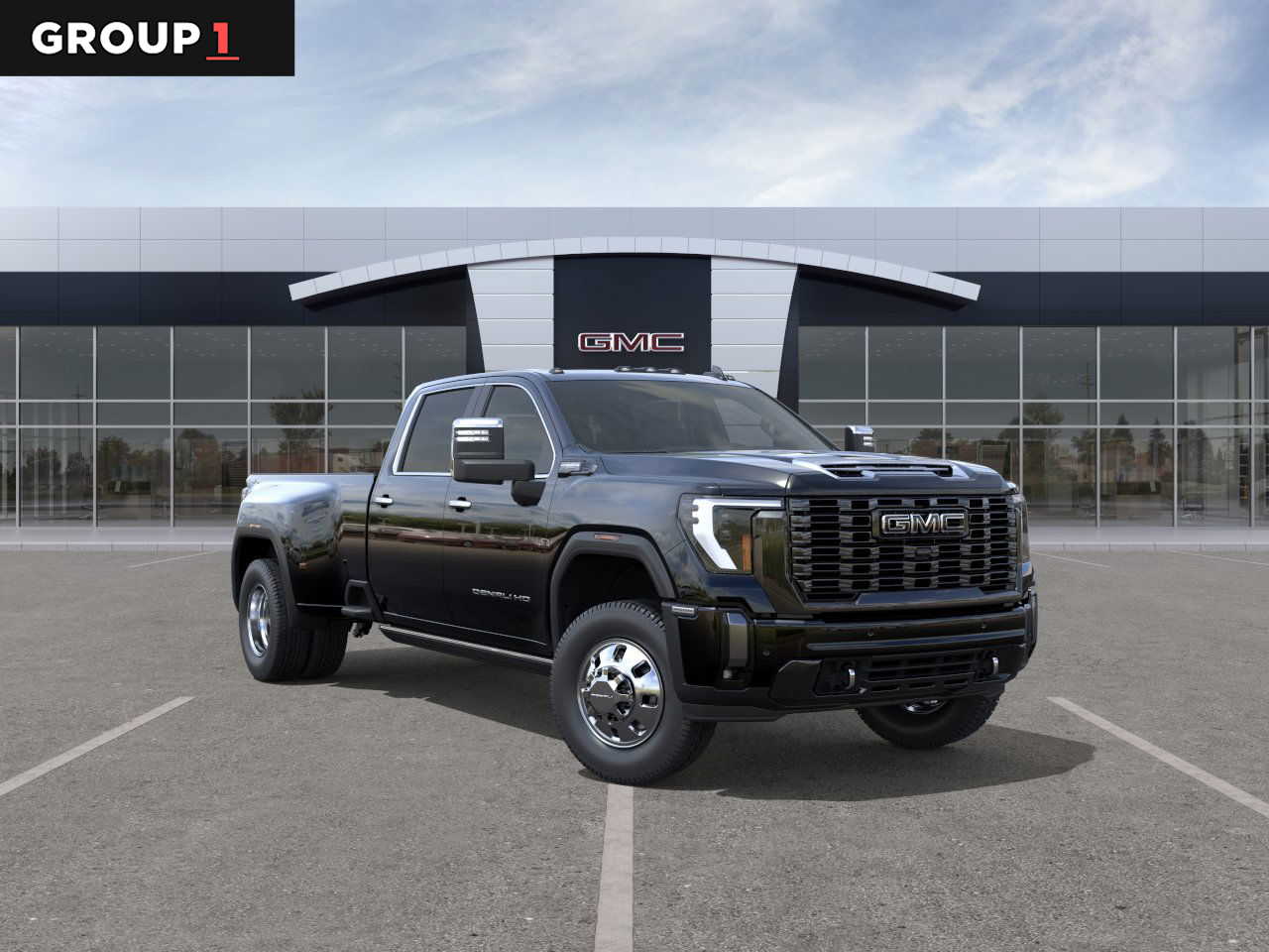 New 2025 Onyx Black GMC Denali Ultimate DRW image 1