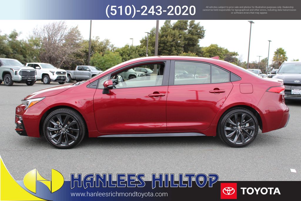 Used 2025 Toyota Corolla LE with VIN JTDBCMFE3S3097836 for sale in Kansas City