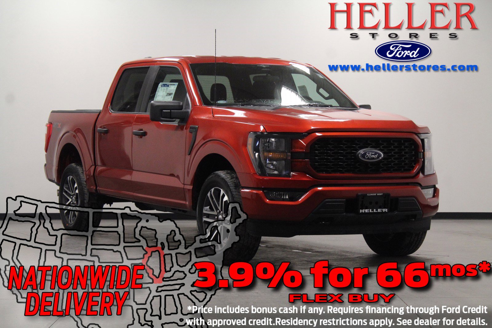 New 2023 Ford F150 XL in El Paso 2300133 Heller Ford