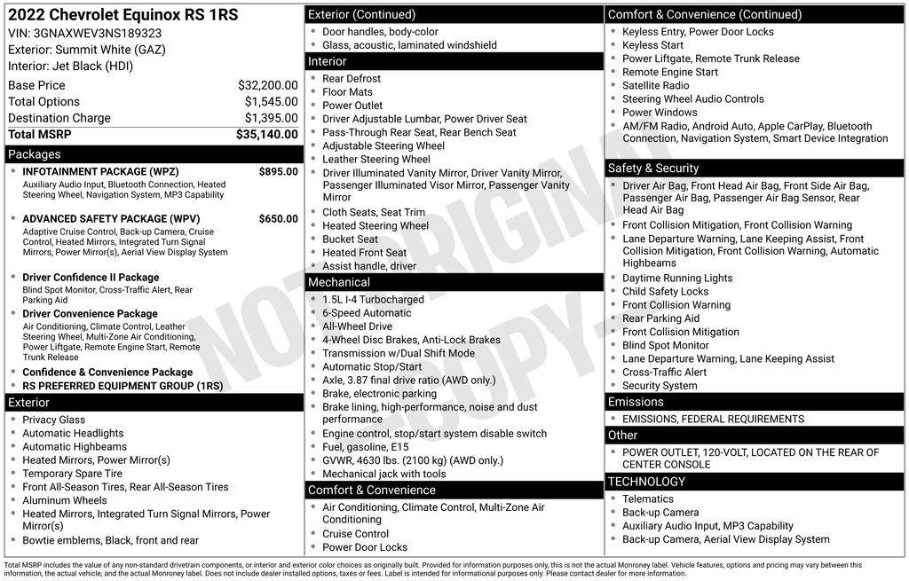 2022 CHEVROLET EQUINOX - Image 35