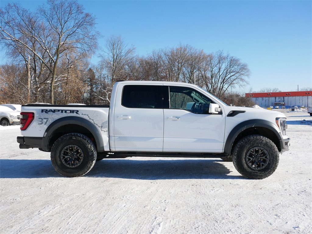 Certified 2022 Ford F-150 Raptor with VIN 1FTFW1RG8NFC07867 for sale in White Bear Lake, Minnesota