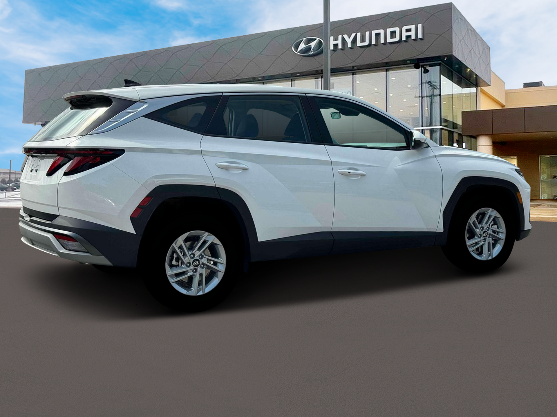 New 2025 White Hyundai SE image 31