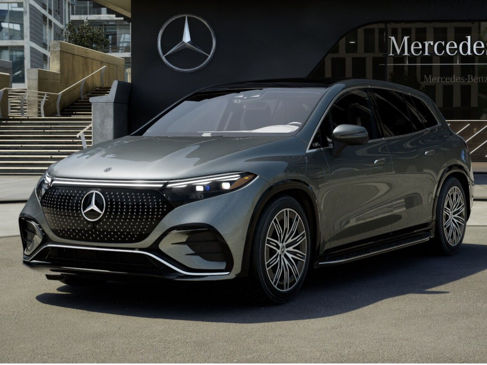 2025 Mercedes Benz EQS SUV 580 4MATIC photo 2