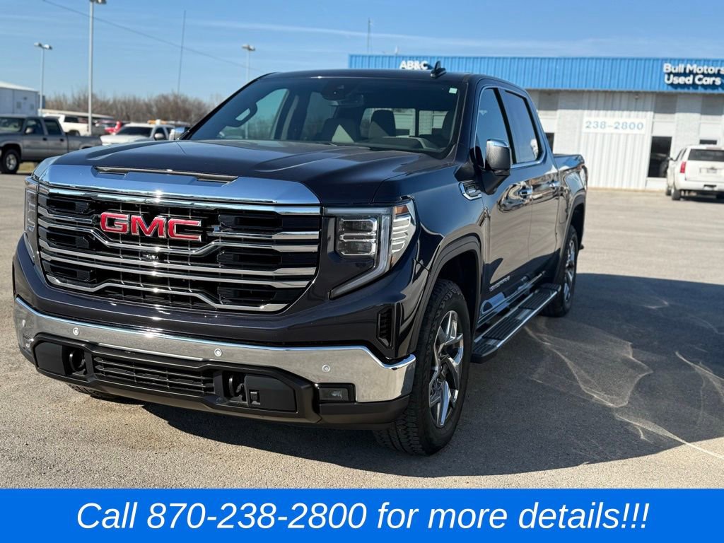 Used 2024 GMC Sierra 1500 SLT with VIN 3GTUUDE88RG127969 for sale in Little Rock