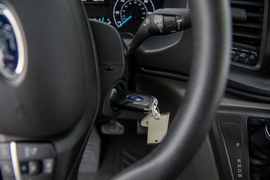 New 2024 Carbonized Gray Metallic Ford Cargo Van image 32