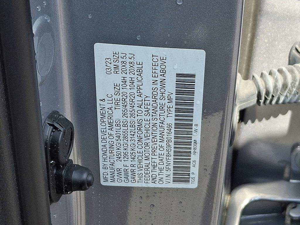 2023 Honda Passport EX-L photo 27